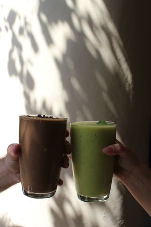 SHAKES at Aguacate Veggie Bar in Oaxaca