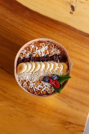 SMOOTHIE BOWLS at Aguacate Veggie Bar in Oaxaca