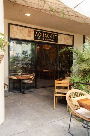 ENTRADA DEL RESTAURANTE at Aguacate Veggie Bar in Oaxaca