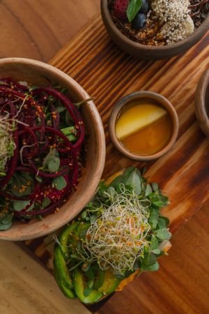 BRUNCH todos los días hasta la 1 pm at Aguacate Veggie Bar in Oaxaca