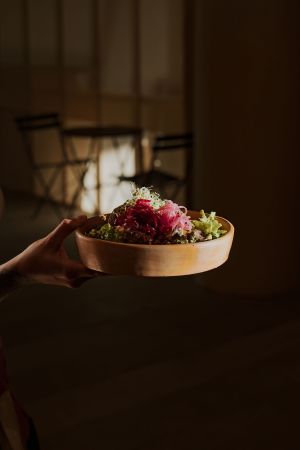 Ensalada de Falafel at Aguacate Veggie Bar in Oaxaca