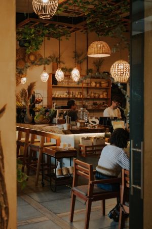 Barra at Aguacate Veggie Bar in Oaxaca