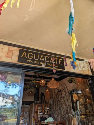  at Aguacate Veggie Bar in Oaxaca
