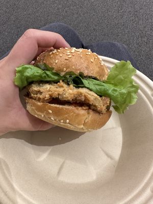 chickn sandwich   at Sunday C&C Eatery in New York City