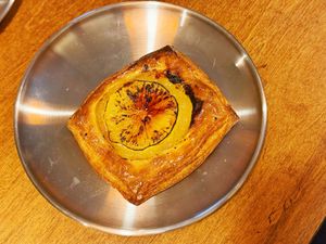 Orange crème danish   at Sunday C&C Eatery in New York City