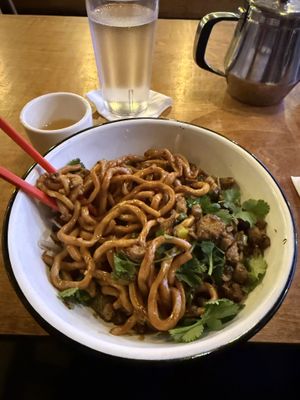 Seitan dandan  at 28 Tigers in Portland