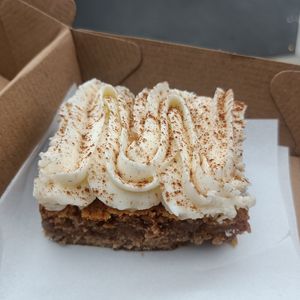 Vegan apple spiced bar at Larder & Thyme in Ferntree Gully