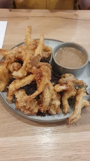 Mushroom Tempura at Mr Pho in Copenhagen