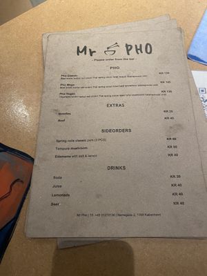   at Mr Pho in Copenhagen