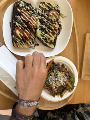 Eggplant and roasted vegetables    at GIARDÍ  in Milan