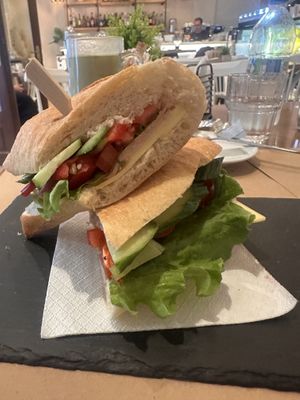 Vegan sandwich  at Il Posto Skiathos in Skiathos
