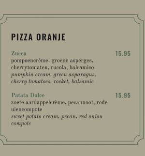 Two vegan options, they change them every now and then  at Django's in Eindhoven