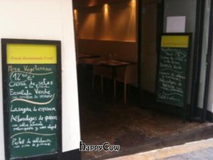 fixed price menu the day we went. soup and both main courses were excellent at Lady Green Bio-Vegetarian Restaurant in Sitges