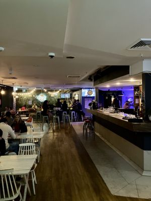   at Mama B's in Chippendale