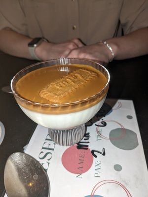 Biscoff cheesecake at Mama B's in Chippendale