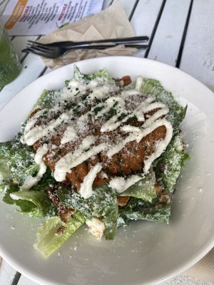 Chick’n Cesar Salad   #Veganuary at Mama B's in Chippendale