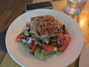 Tofu Salad at Mama B's in Chippendale