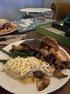 Sumptuous Sunday roasts with a side a scrabble   at Mama B's in Chippendale