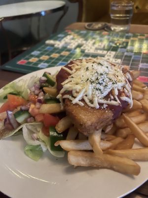   at Mama B's in Chippendale