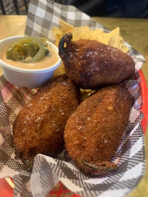 Jalepeno poppers  at Mama B's in Chippendale