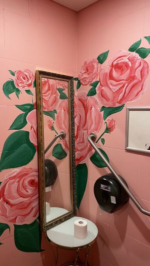 Ladies toilet   at Mama B's in Chippendale