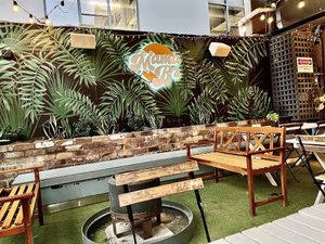   at Mama B's in Chippendale