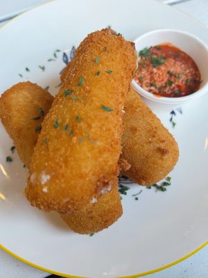 Mozzarella Sticks l  at Mama B's in Chippendale