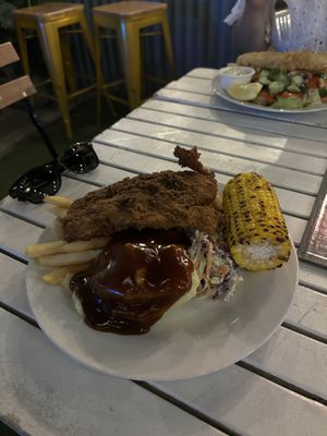   at Mama B's in Chippendale