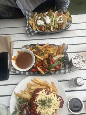 Dinner  at Mama B's in Chippendale