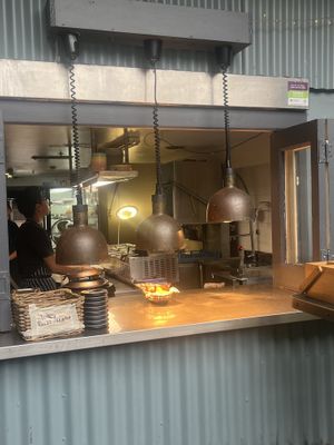   at Mama B's in Chippendale