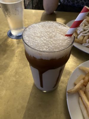 Choc shake   at Mama B's in Chippendale