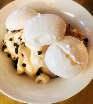 Banoffee Pavlova  at Mama B's in Chippendale