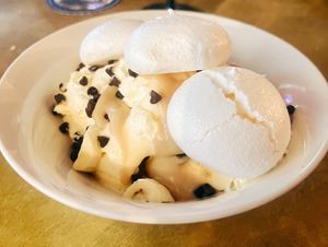 Banoffee Pavlova  at Mama B's in Chippendale