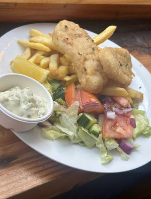 Fish and chips (2024)   at Mama B's in Chippendale