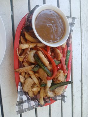 Irish spice bag at Mama B's in Chippendale