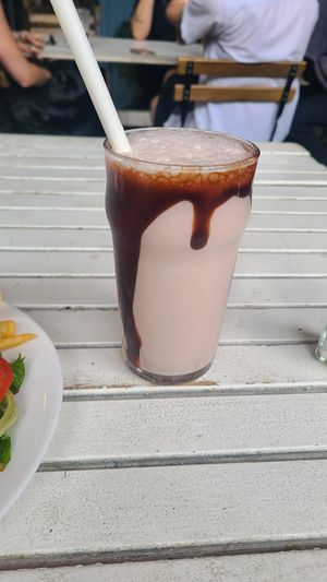 Chocolate milkshake at Mama B's in Chippendale