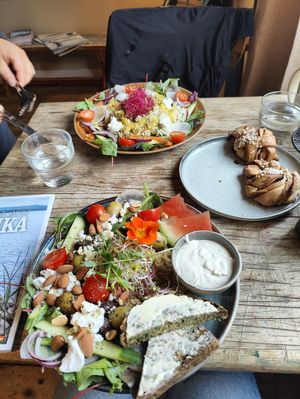 Sehr lecker at Kaffekvarnen i Klässbol in Klaessbol