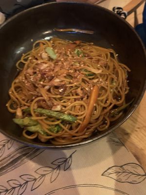 Carrot spaghetti   at Pizzeria MamaRosa in Kos