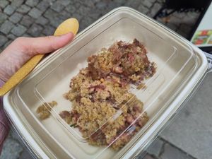 Crumble at Latteria in Gothenburg