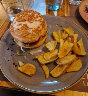 Vegan Gourmet Burger at Ibirrattieri Lecce in Lecce
