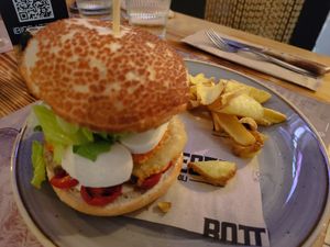 Vegan Gourmet Burger at Ibirrattieri Lecce in Lecce