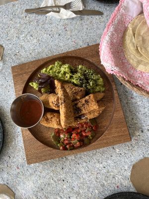 Chicharrón de yaka  at Chumuk in Bucerias