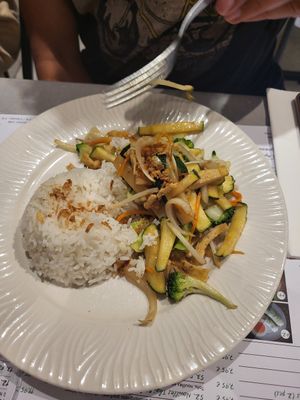 Tofu veg rice at Vietnam Cooking in Mulhouse