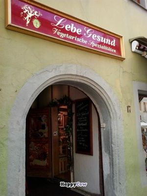 Authentic German vegan shop! at Lebe Gesund in Rothenburg Ob Der Tauber