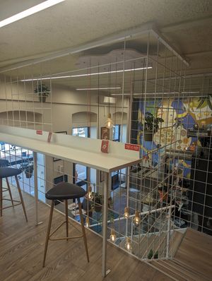 Innen Ausstattung at Hummus Bar in Szeged