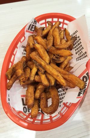 sweet potato fries at Lord of the Fries in Fitzroy