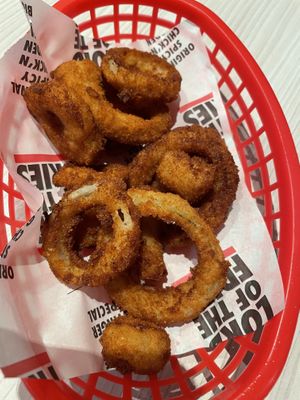 Onion rings   at Lord of the Fries in Fitzroy