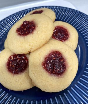 Raspberry Tbumbprint  at Sweeter Vegan in Selden