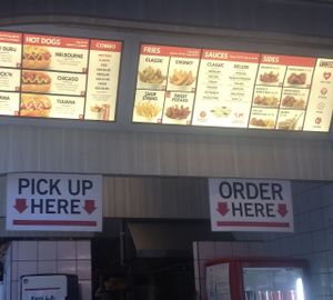Interior at Lord of the Fries - Swanston St in Melbourne