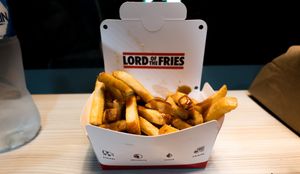 Chippys and Gravy at Lord of the Fries - Swanston St in Melbourne